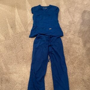 Grey’s Anatomy Blue Scrub Set